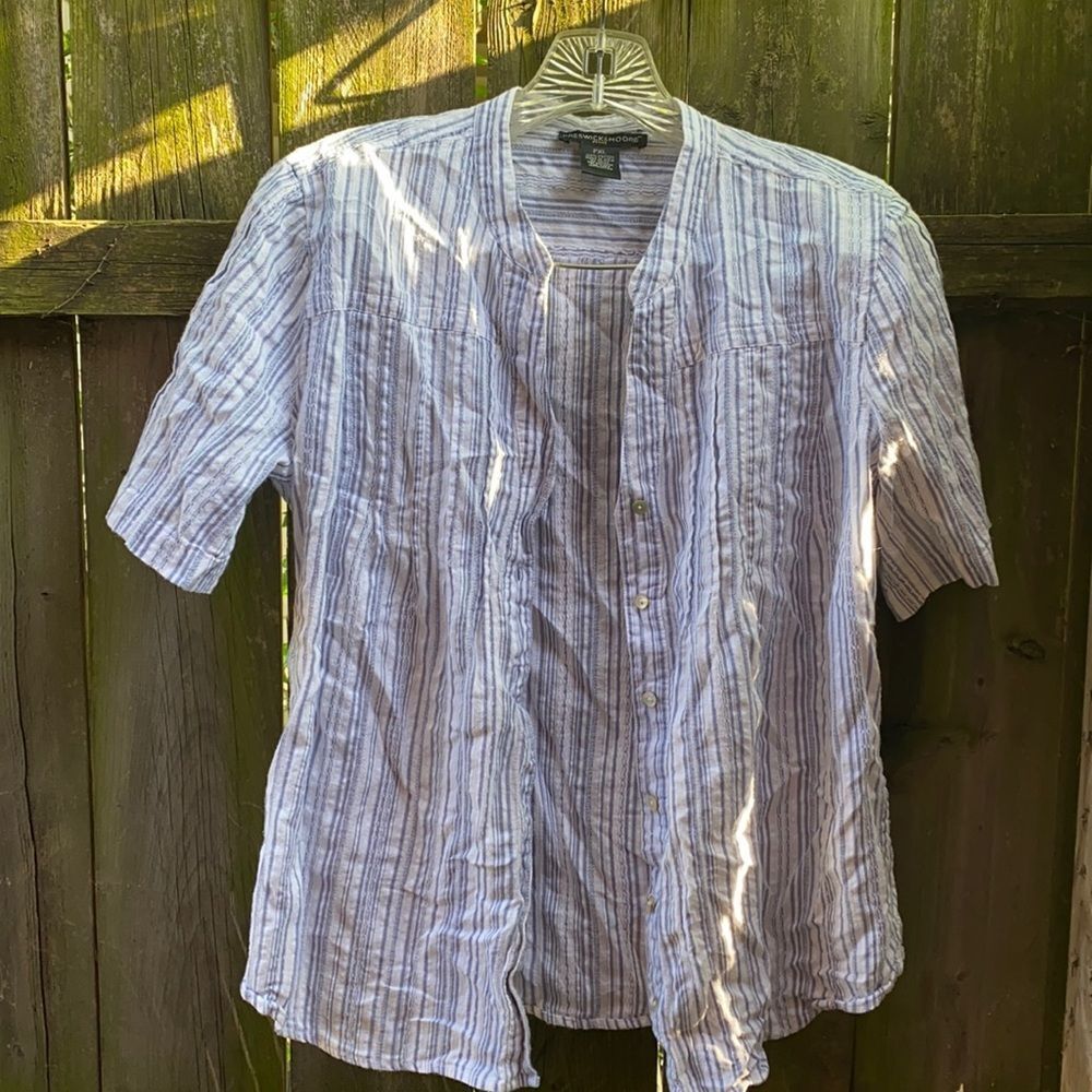 Preswick & Moore striped button Down shirt sz. Petite xl